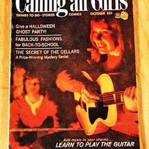 CALLING ALL GIRLS, OCTOBER 1964, GENUINE VINTAGE, VERY GOOD CONDITION, READ ONCE